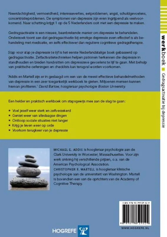 Stap voor stap je depressie te lijf - M. Addis, C. Martell 2