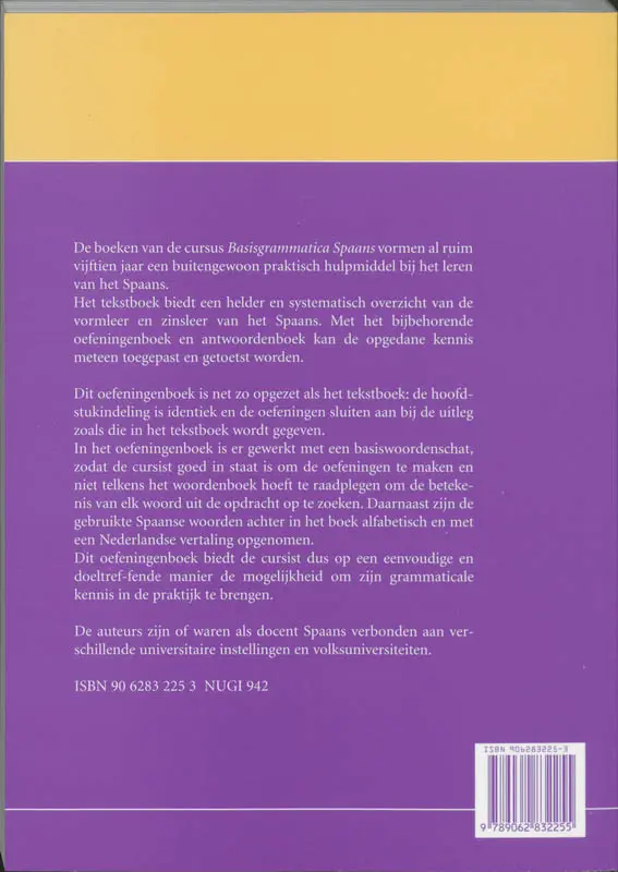 Basisgrammatica Spaans 2