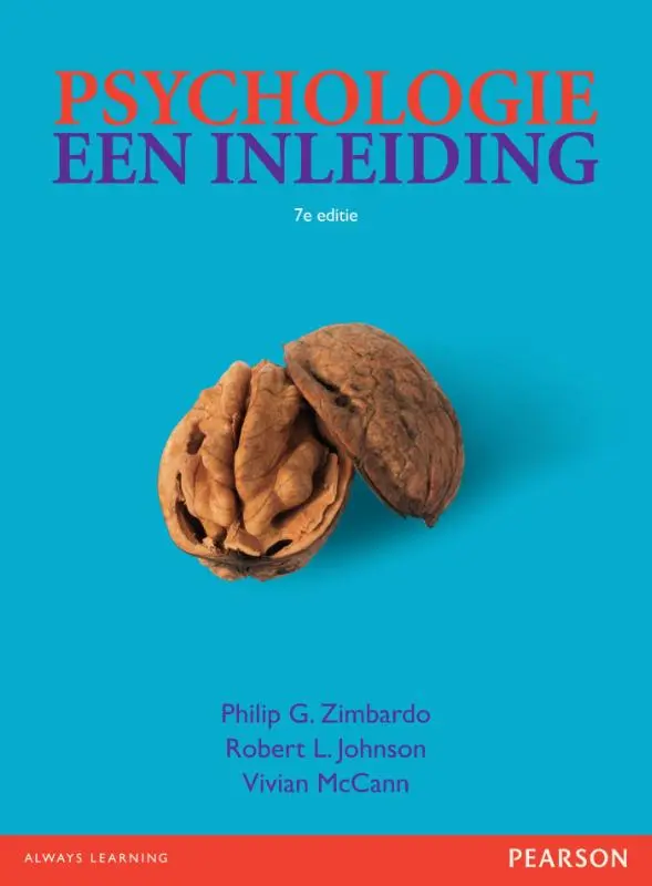 Psychologie een inleiding 7e editie met MyLab NL toegangscode - Philip G. Zimbardo, Philip Zimbardo, Robert L. Johnson, Vivian Mccann 1
