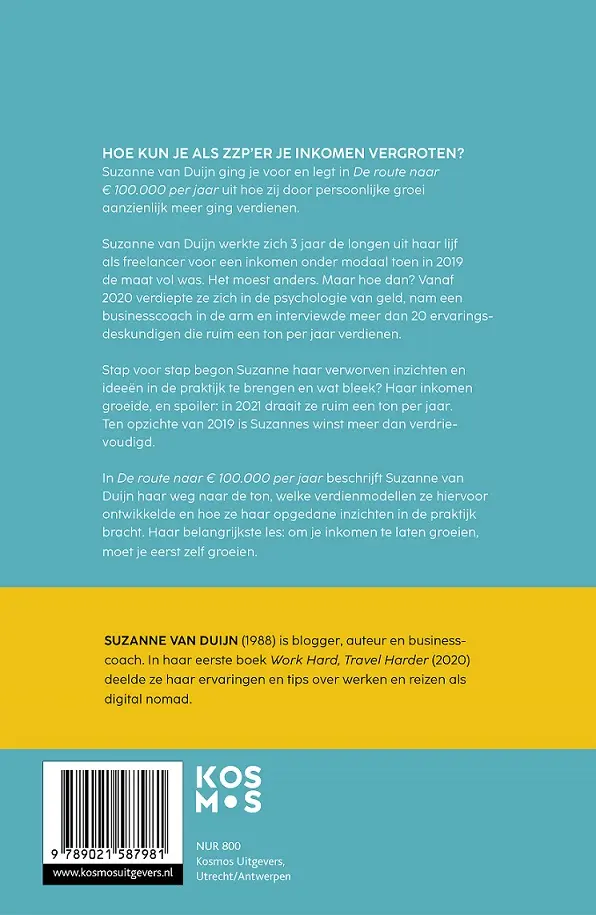 De route naar 100.000 euro per jaar - Suzanne van Duijn 2