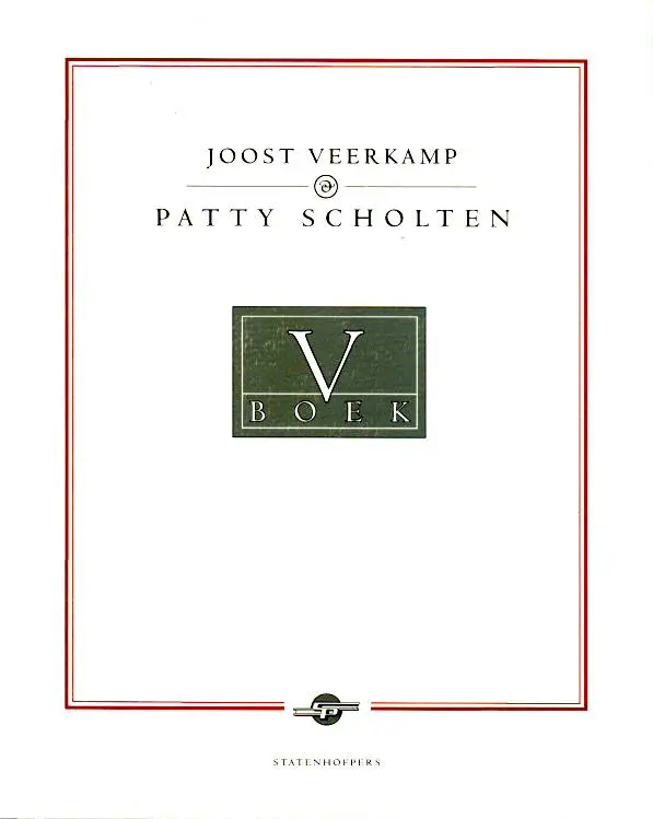V-boek - Patty Scholten, Joost Veerkamp 1