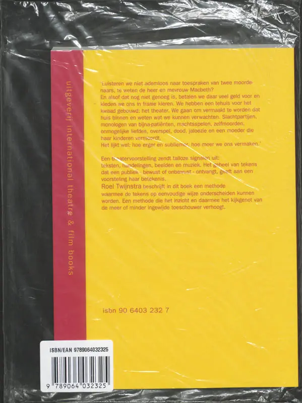 Betekenis van drama - R. Twijnstra 2