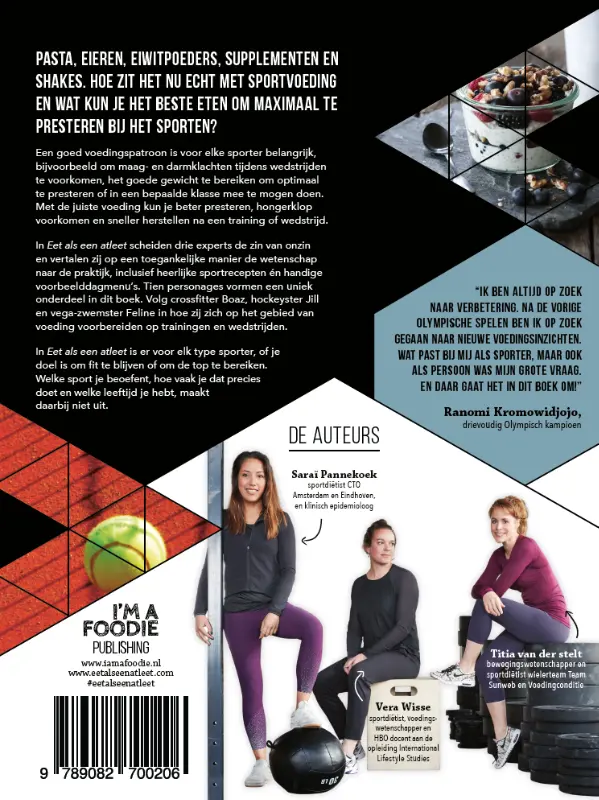 Eet als een atleet - Sarai Pannekoek, Titia van der Stelt, Vera Wisse 2