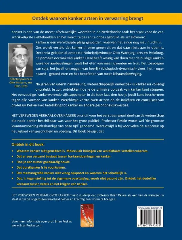 Het verzwegen verhaal over kanker - Brian Peskin 2