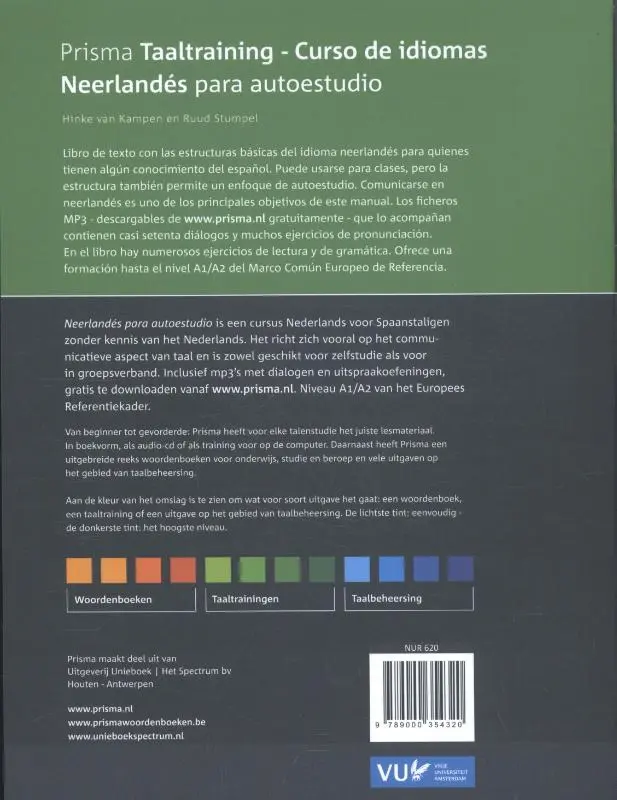 Neerlandés para autoestudio ; Nederlands voor zelfstudie - Henriette van Kampen, Ruud Stumpel 2