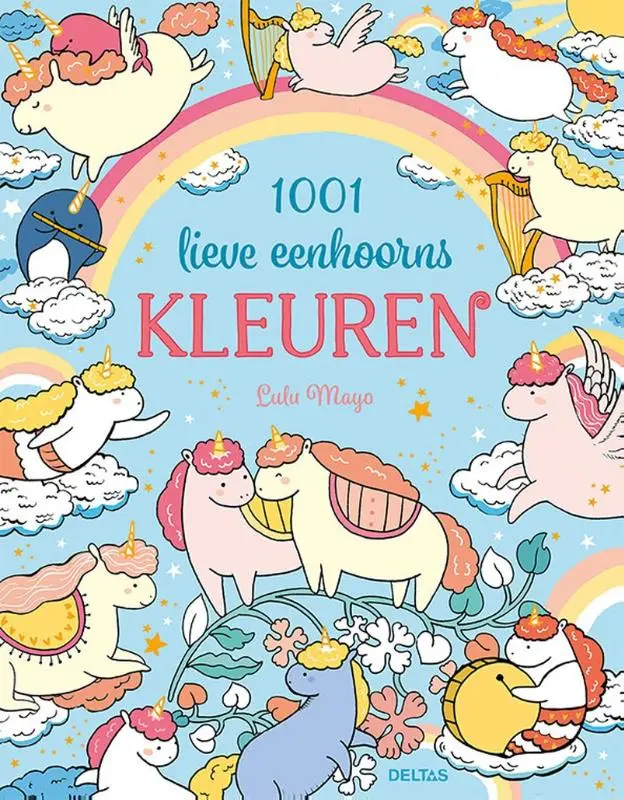 1001 lieve eenhoorns kleuren - 1