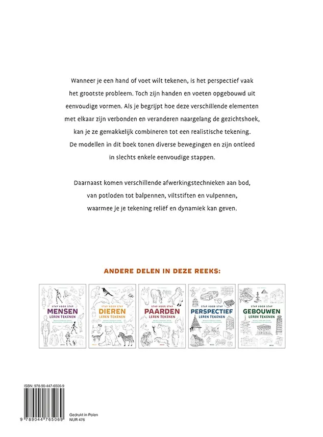 Stap voor stap handen en voeten leren tekenen - Lise Herzog 2