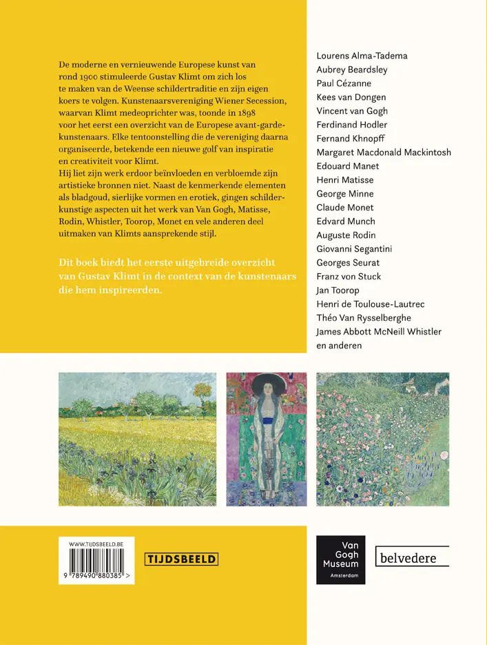 Klimt geïnspireerd door Van Gogh, Rodin, Matisse - Stephanie Auer, Edwin Becker, Marian Bisanz-Prakken, Markus Fellinger, Lisa Smit, Renske Suijver 2