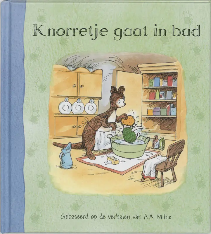 Knorretje gaat in bad - A.A. Milne 1