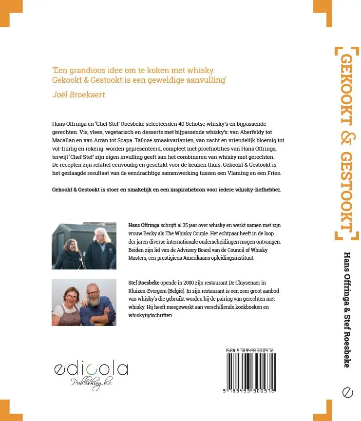 Gerechten met Schotse whisky - Hans Offringa, Stef Roesbeke 2