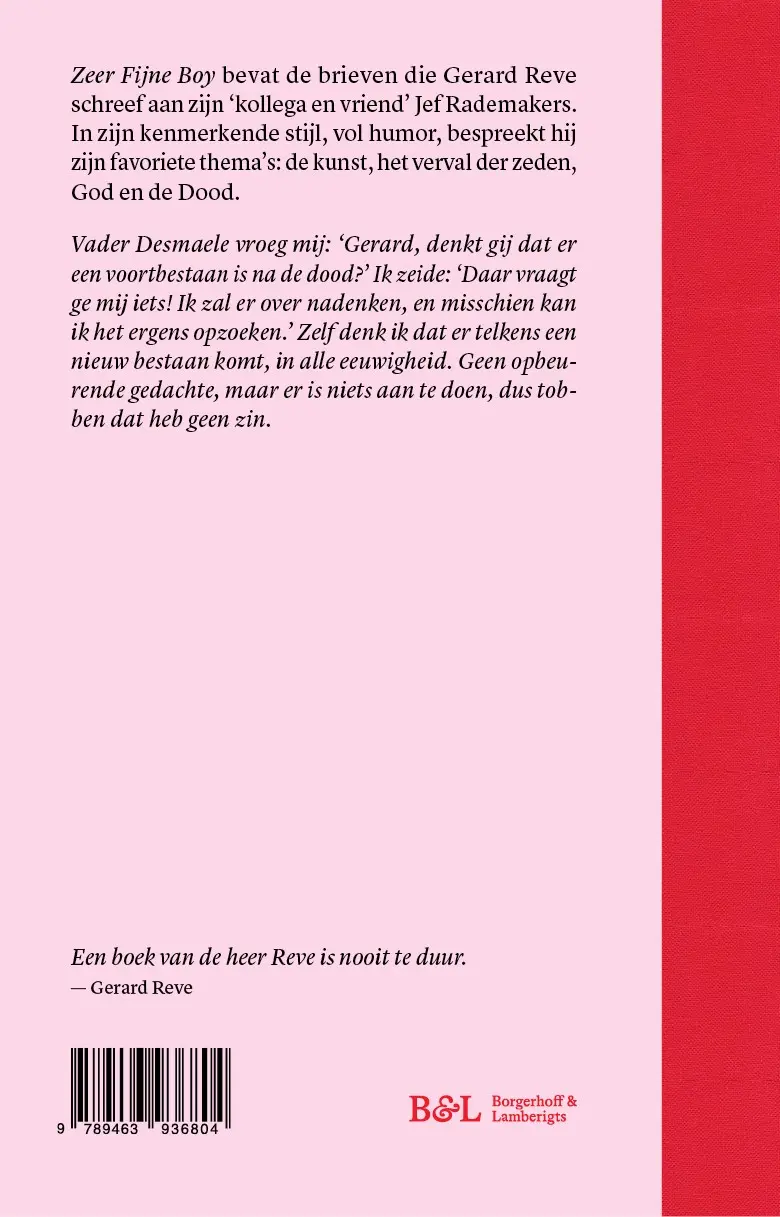 Zeer fijne boy - Gerard Reve 2