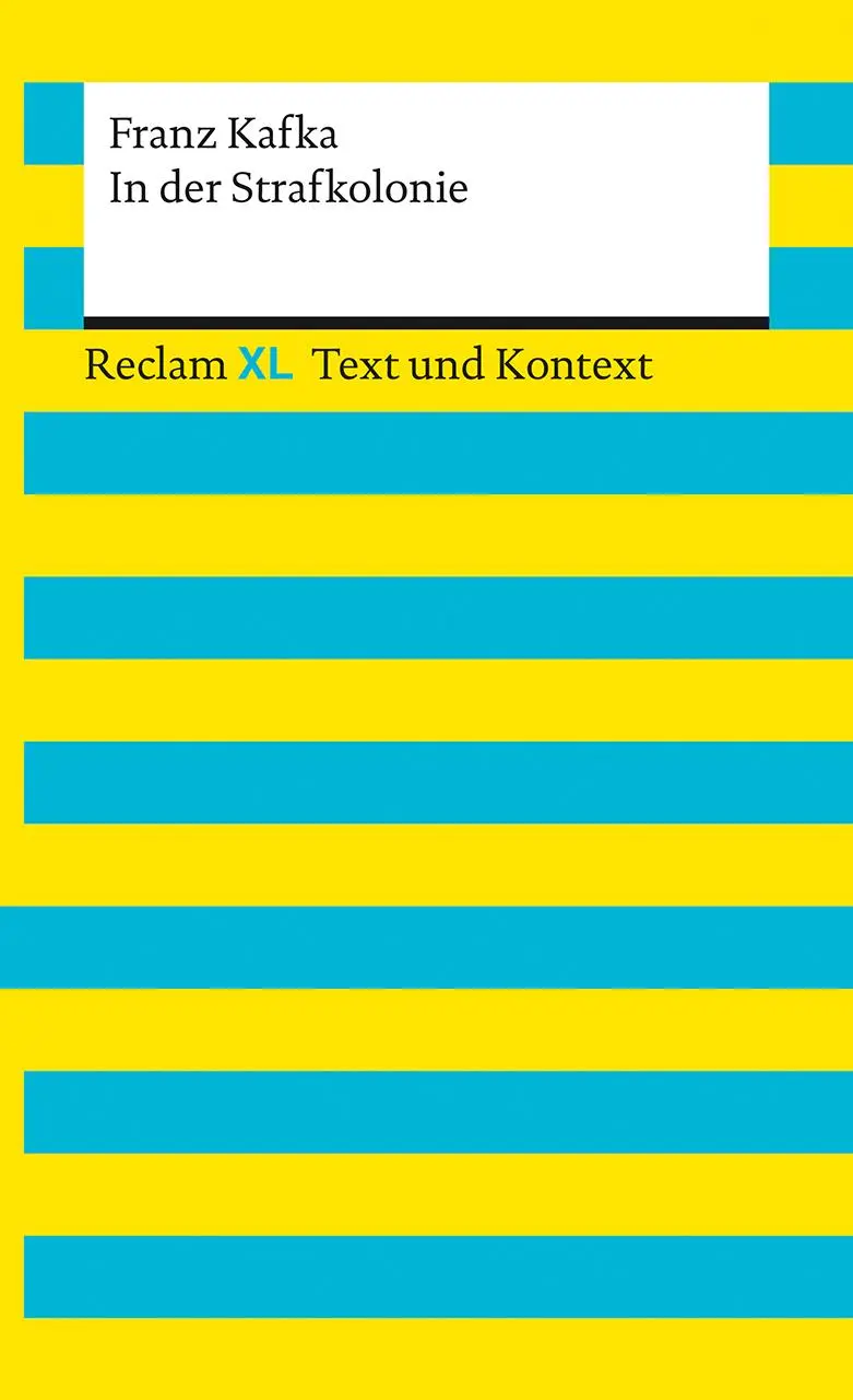 In der Strafkolonie. Textausgabe mit Kommentar und Materialien - Franz Kafka 1
