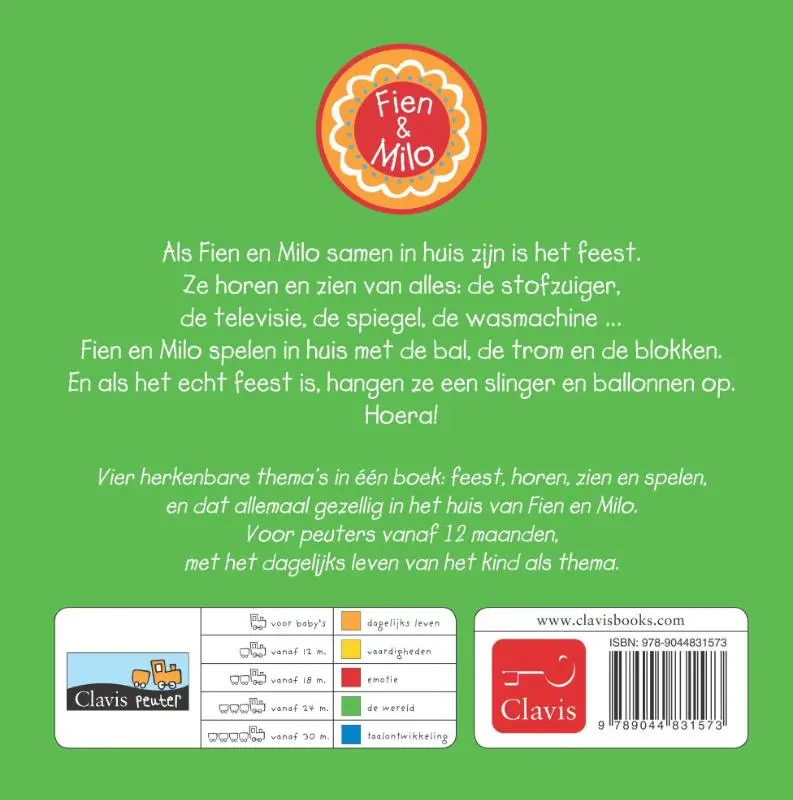 Fien en Milo. Feest in huis - Pauline Oud 2