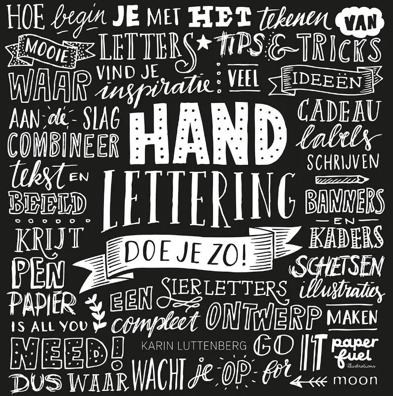 Handlettering doe je zo! - Karin Luttenberg 1