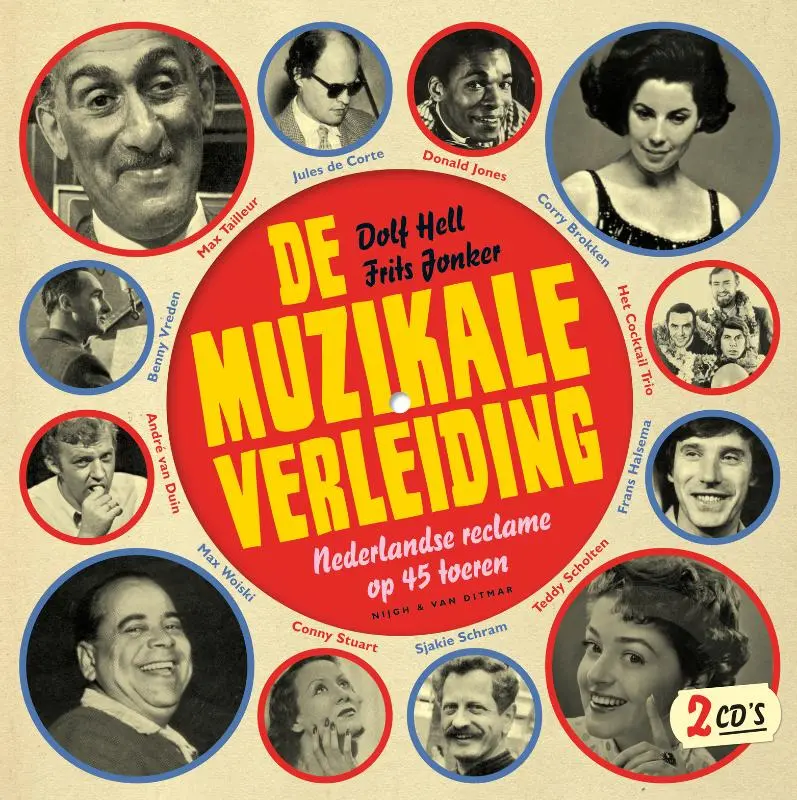 De muzikale verleiding + 2 CD's - Dolf Hell, Frits Jonker 1