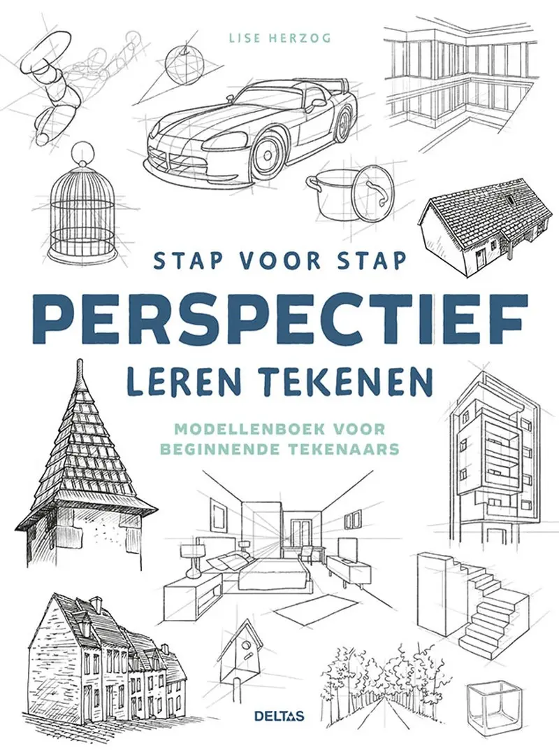 Stap voor stap perspectief leren tekenen - Lise HERZOG 1