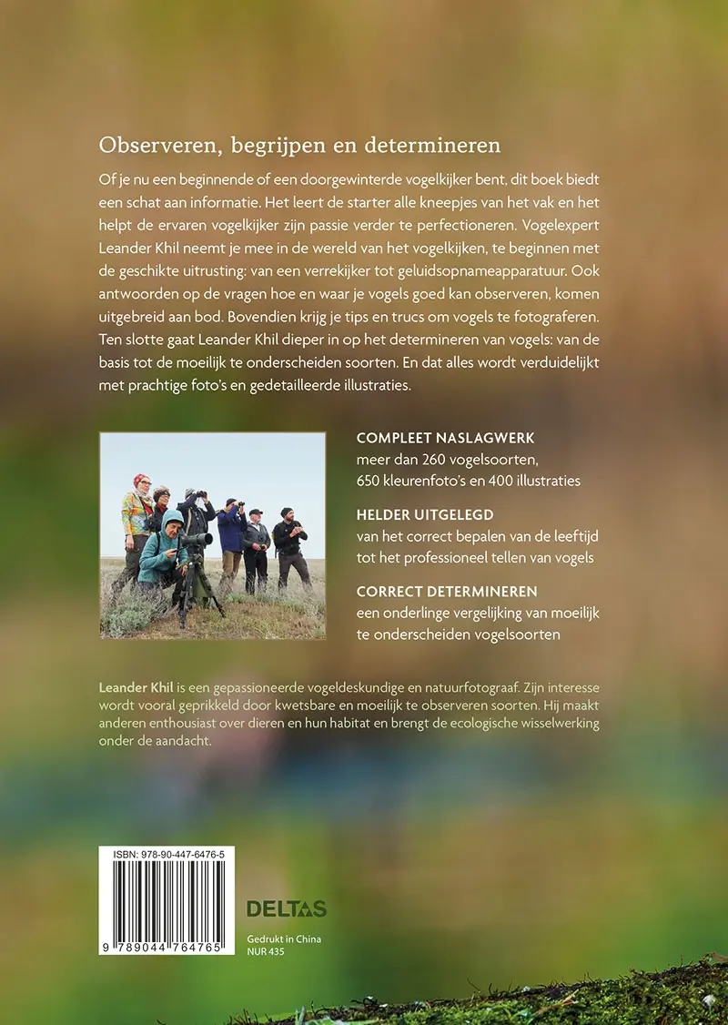 Handboek vogels observeren - Leander KHIL 2
