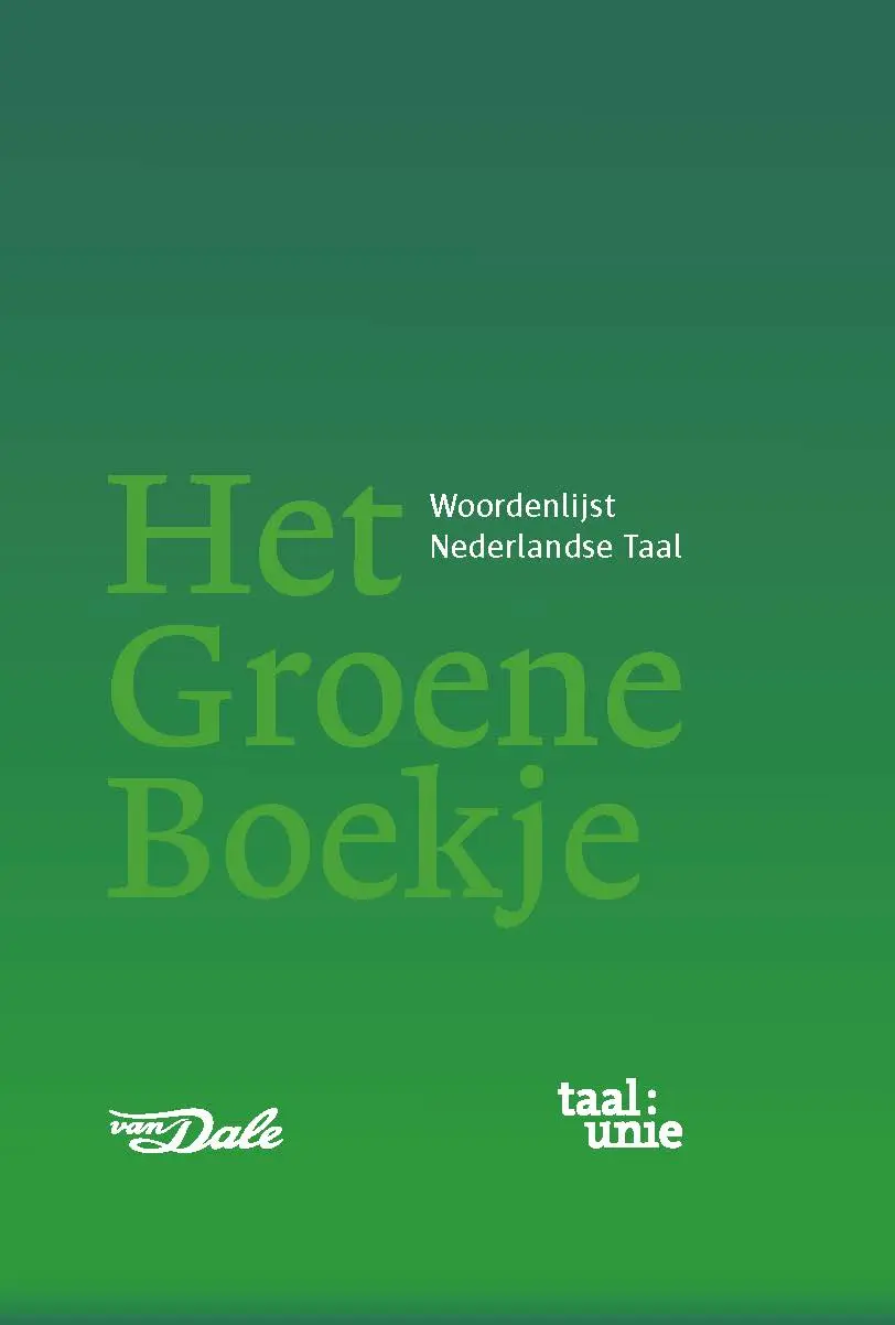 Het Groene Boekje 1