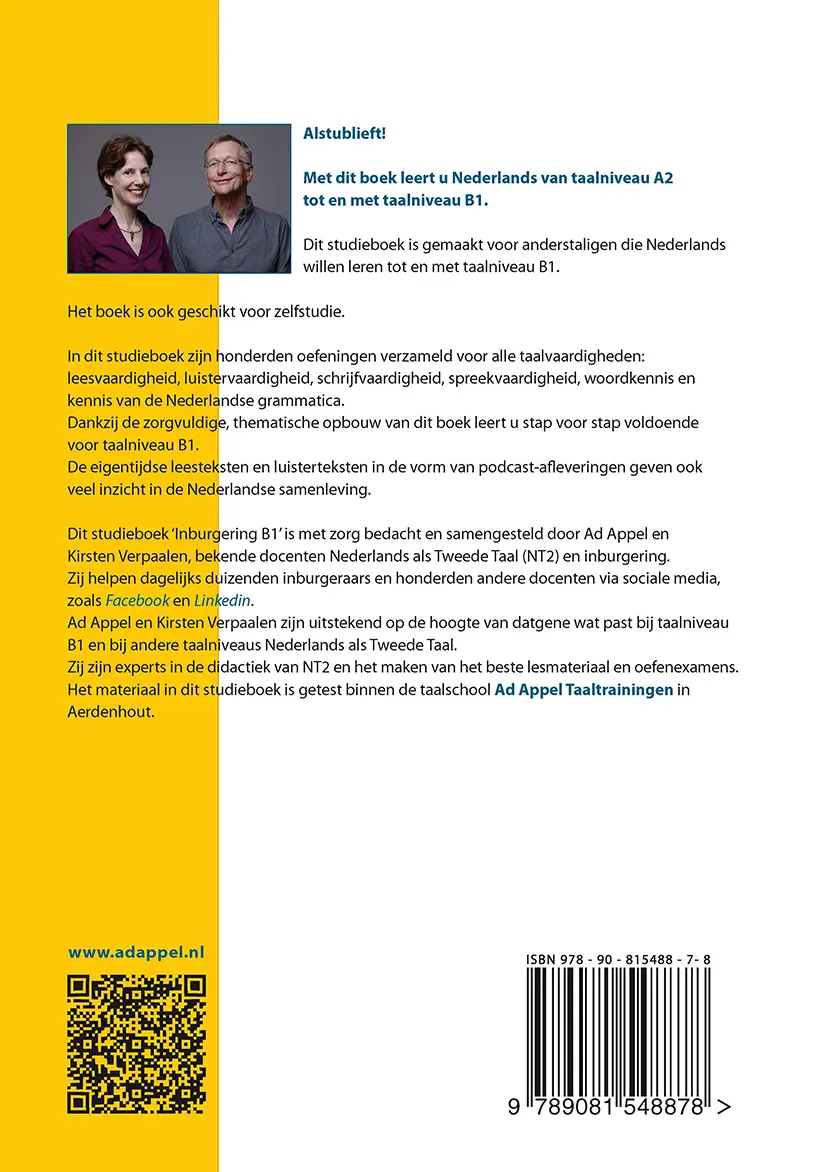 Inburgering B1 - Ad Appel, Kirsten Verpaalen 2