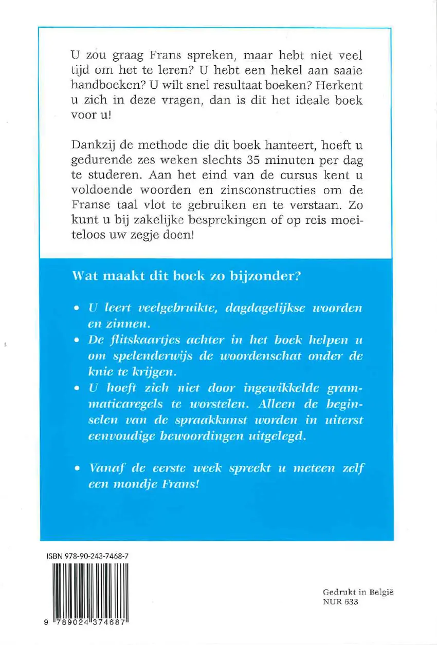 Snel en vlot Frans leren spreken en begrijpen - E. Smith 2