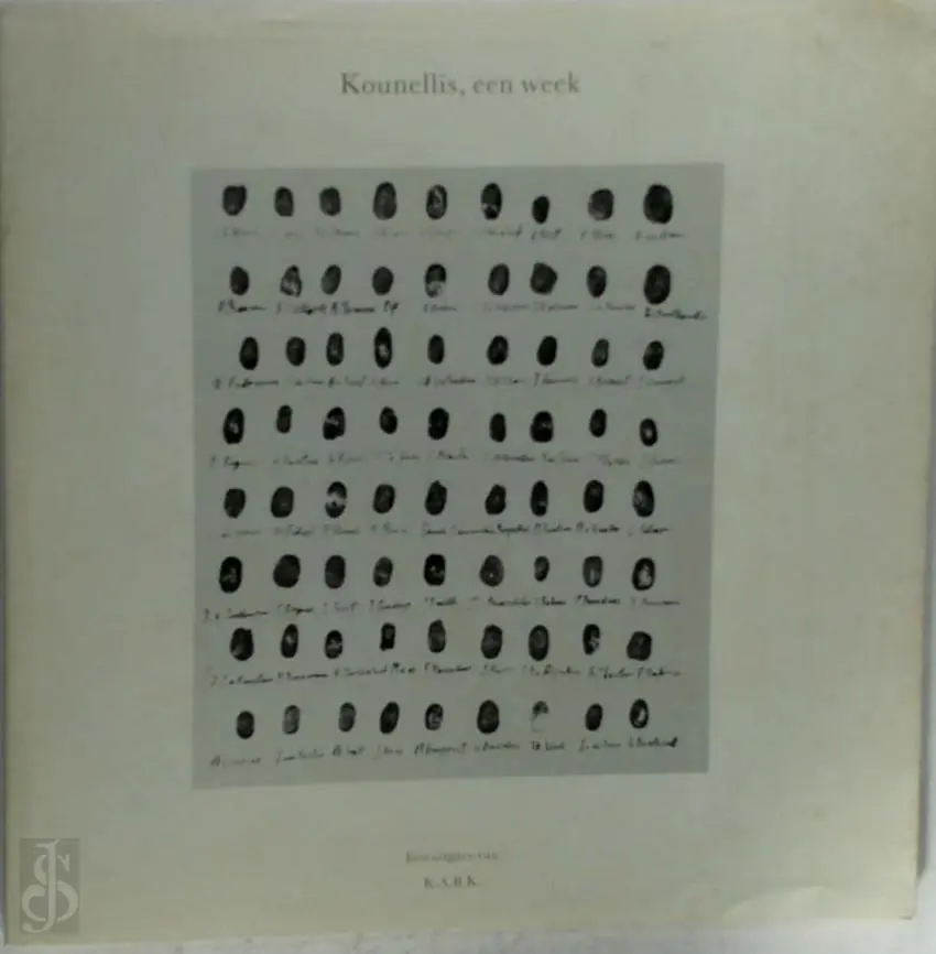 Kounellis een week - Konings 1