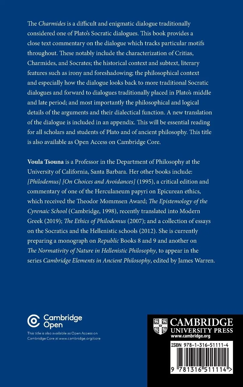 Plato's Charmides - Voula (University of California Tsouna 2