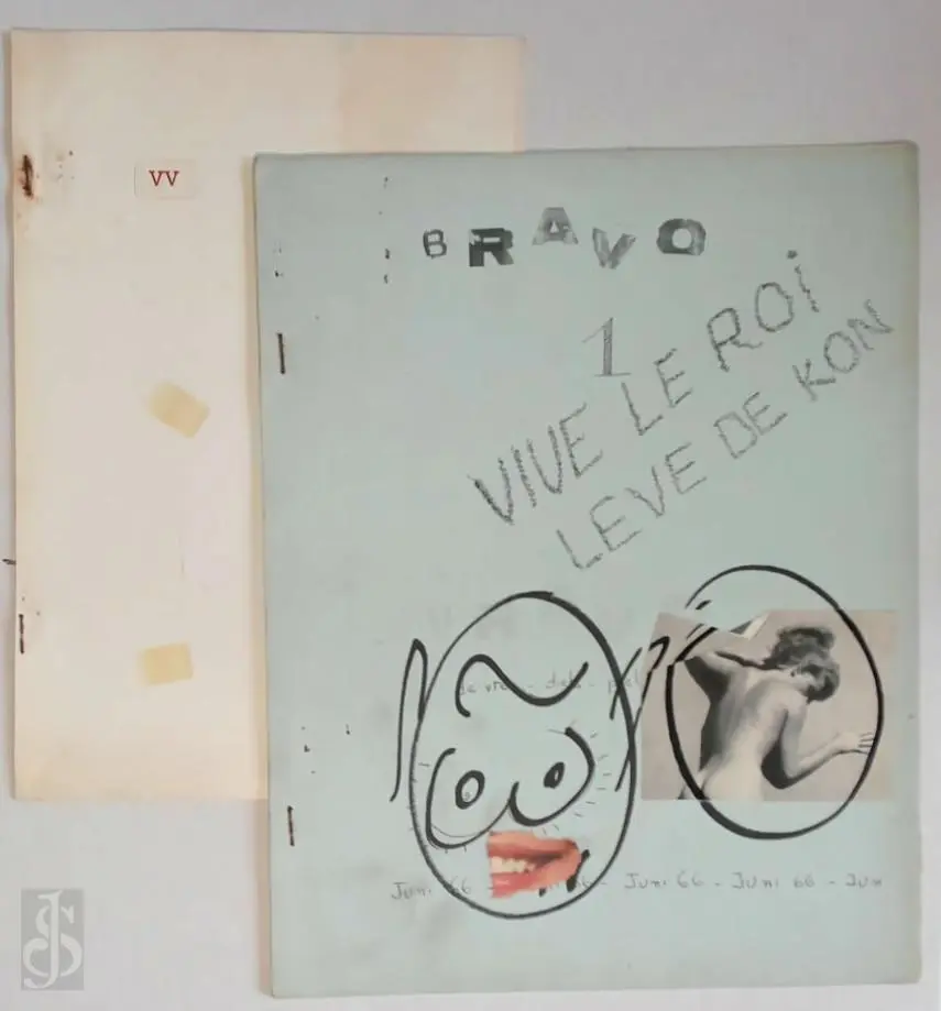 Bravo 1 + prospectus nr.2 [all published] [opdracht aan Hubert Lampo] - Freddy de Vree [Red.], Jan Diels [Red.], Adriaan Peel [Red.], Marcel van Maele, Ben Klein 1