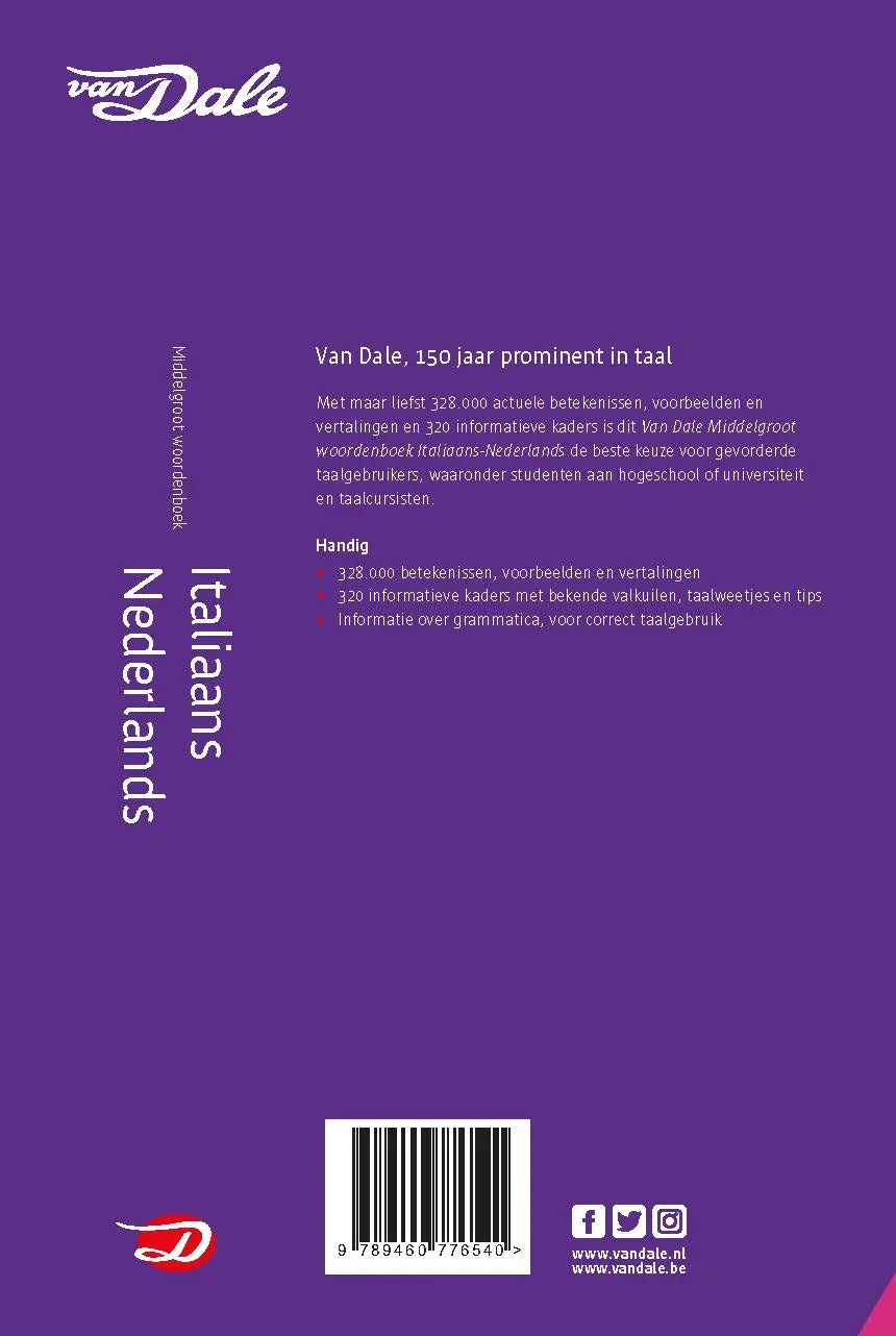 Van Dale Middelgroot woordenboek Italiaans-Nederlands - Vincenzo Lo Cascio 2