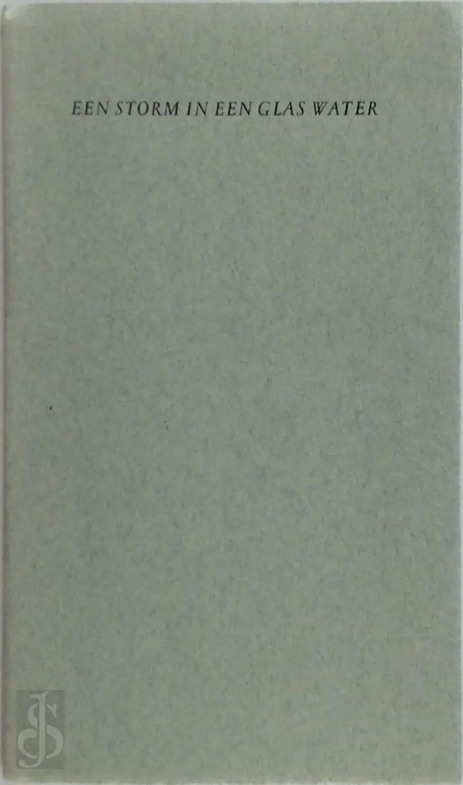 Een storm in een glas water - Jan van Krimpen, Henri Mayer 1