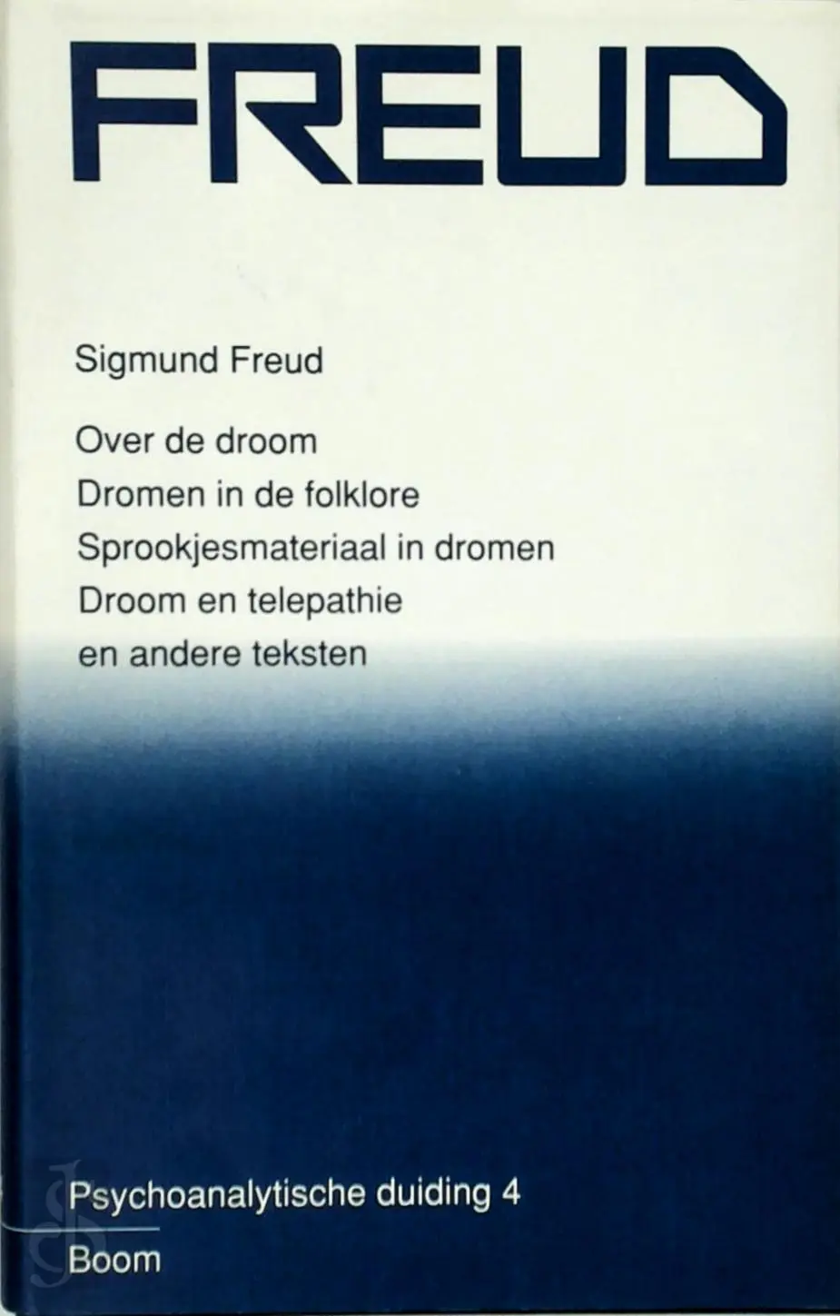 Psychoanalytische duiding 4 - Sigmund Freud 1