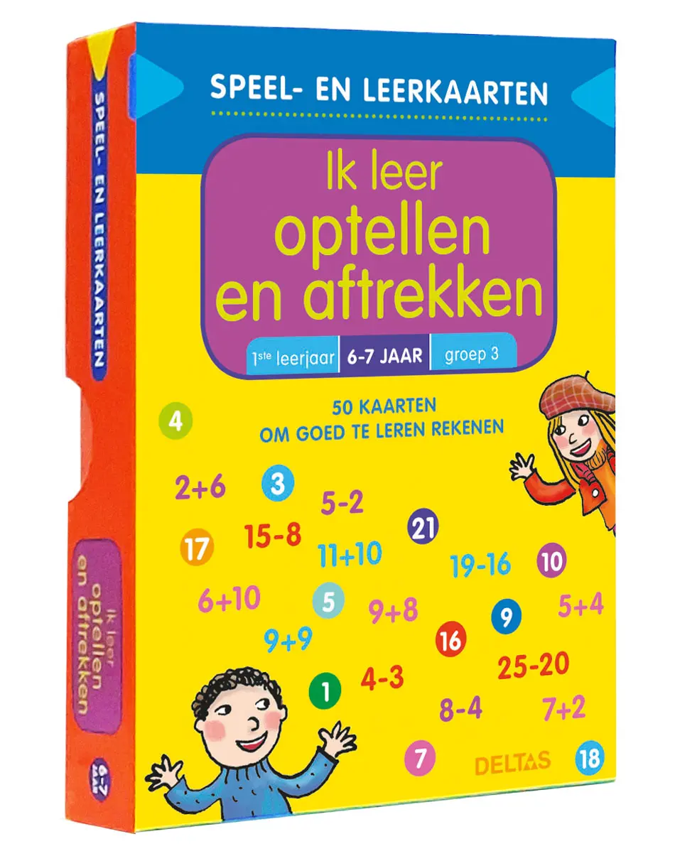 Speel- en leerkaarten - Ik leer optellen en aftrekken (6-7 j.) - ZNU 1