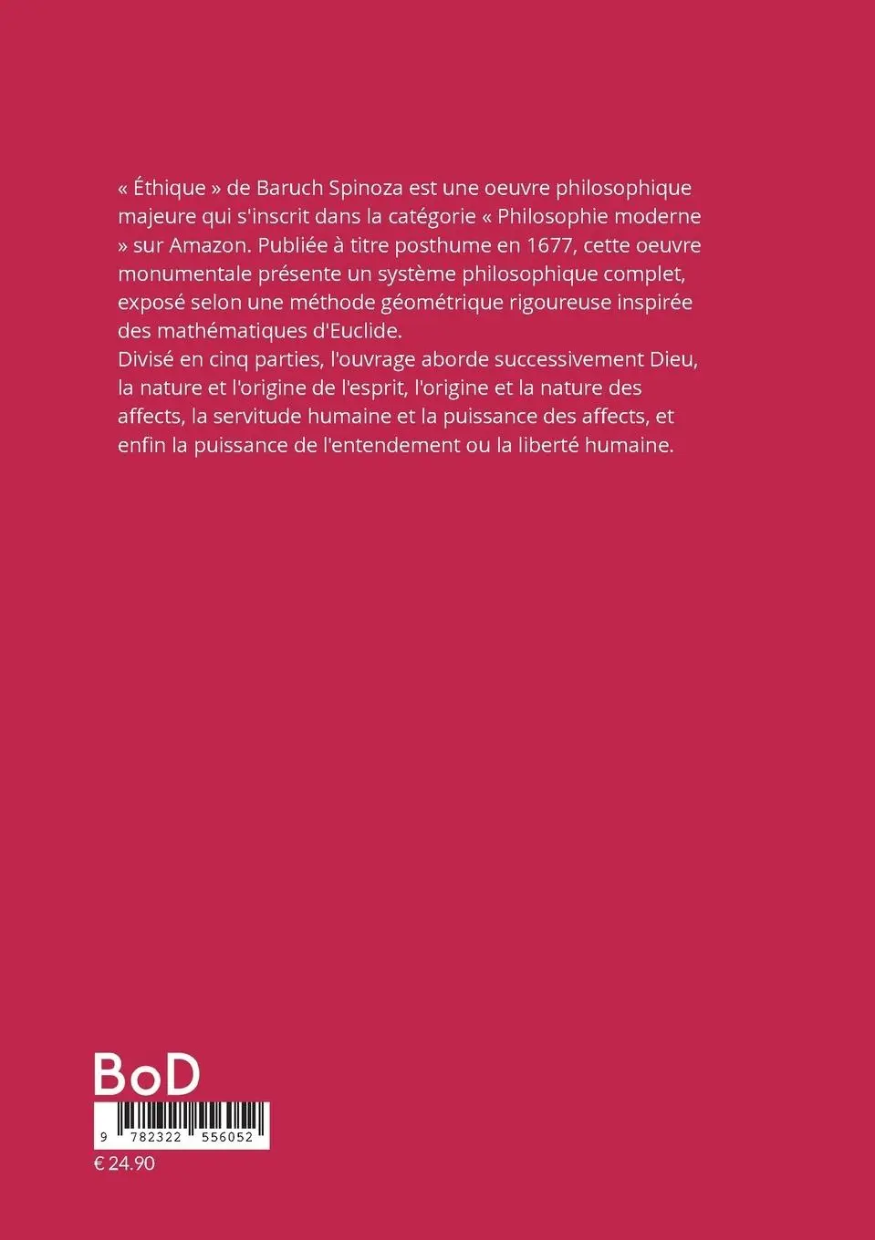 Éthique - Baruch Spinoza 2