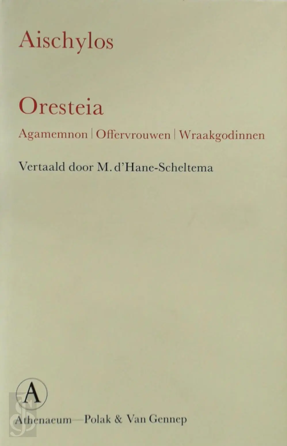 Oresteia - Aischylos 1
